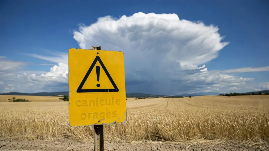 Seine-Maritime : vigilance jaune canicule et orages, le préfet appelle à la prudence