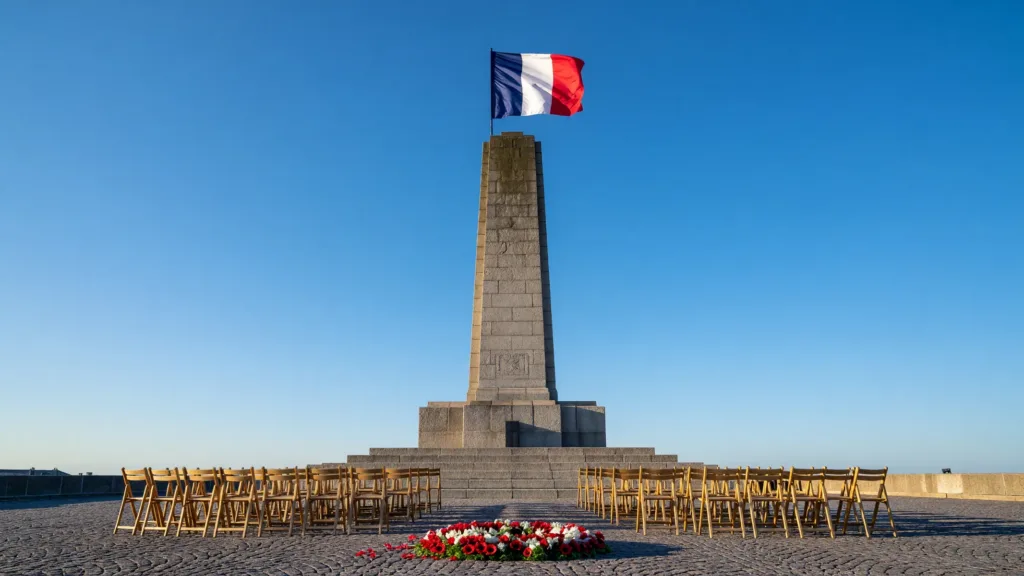 Sélestat : hommage aux couleurs place de la République pour le 14 juillet