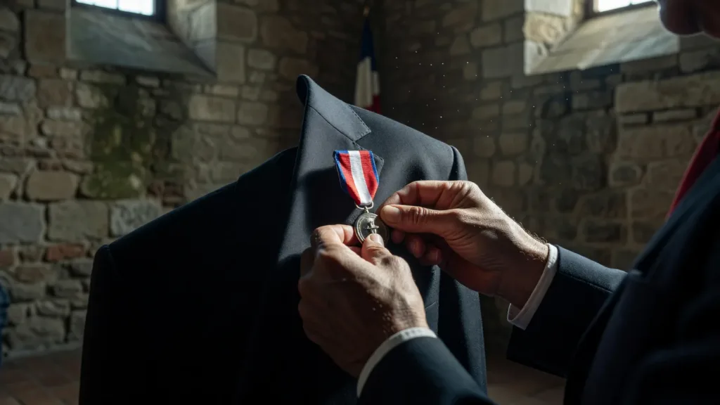 Semallé : le maire Jean-Patrick Leroux décoré de l'ordre national du Mérite par le préfet de l'Orne