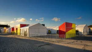 Six jeunes des Hauts-de-Seine dans les coulisses du Tour de France à Nevers