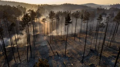 Sore : l'incendie de forêt maîtrisé après 47 hectares détruits