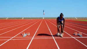 Sprint français : l'effondrement