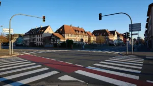 Strasbourg : une cycliste hospitalisée après un choc boulevard de la Marne