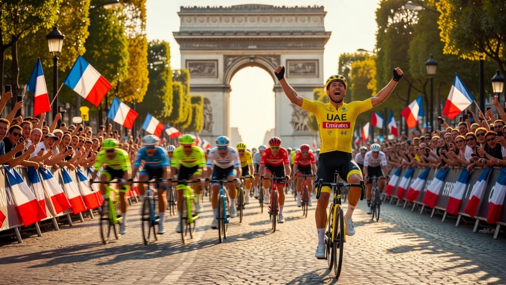 Tadej Pogačar remporte son cinquième Tour de France et égale le record historique