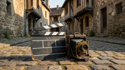 Tarn : Julie Gayet tourne un film sur Louise Michel à Cordes-sur-Ciel