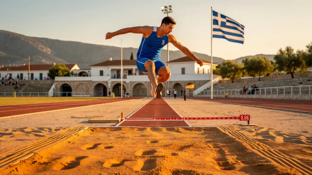 Tentoglou égale le record de Grèce avec 8,66 m à Volos
