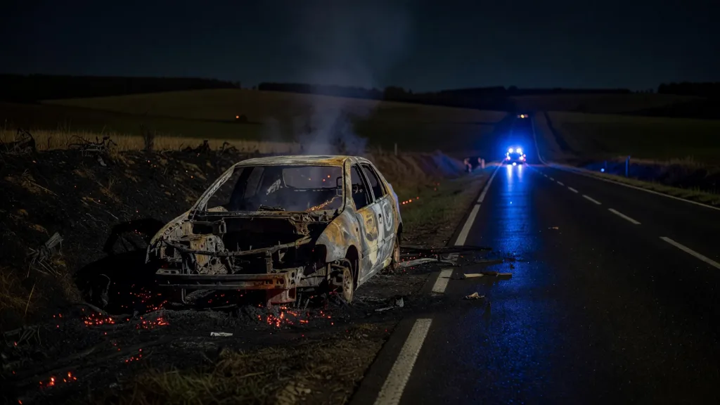 Til-Châtel : deux Britanniques grièvement blessés dans un choc frontal
