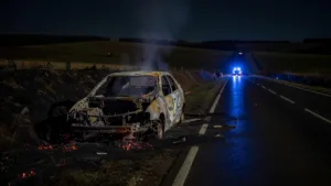 Til-Châtel : deux Britanniques grièvement blessés dans un choc frontal