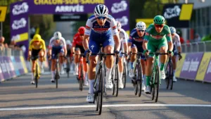 Tim Merlier s&rsquo;impose à Chalon-sur-Saône et signe son triplé sur le Tour 2026