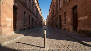 Toulouse : borne d&rsquo;accès rue du Canard activée le 27 juillet pour les travaux François-Verdier