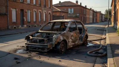 Toulouse : un homme de 49 ans gravement brûlé dans l'incendie de sa voiture