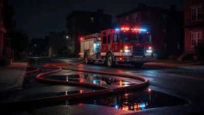 Toulouse : une voiture en feu en pleine nuit provoque la panique à Montaudran
