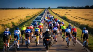 Tour de France 2026 : 37 coureurs s&rsquo;échappent, le peloton laisse filer