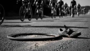 Tour de France 2026 : chute de Martin et Berthet, crevaison pour Barguil dès les premiers mètres