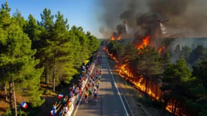 Tour de France 2026 : étapes raccourcies, incendies et canicule redessinent l&rsquo;épreuve