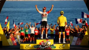 Tour de France 2026 : Evenepoel deuxième, Red Bull-BORA sur le podium pour la première fois