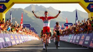 Tour de France 2026 : Evenepoel gagne l&rsquo;étape 15, Pogačar garde 5 minutes d&rsquo;avance