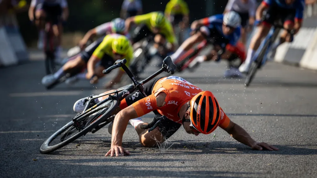Tour de France 2026 : Gaviria et Berckmoes abandonnent après la chute collective de Chalon-sur-Saône