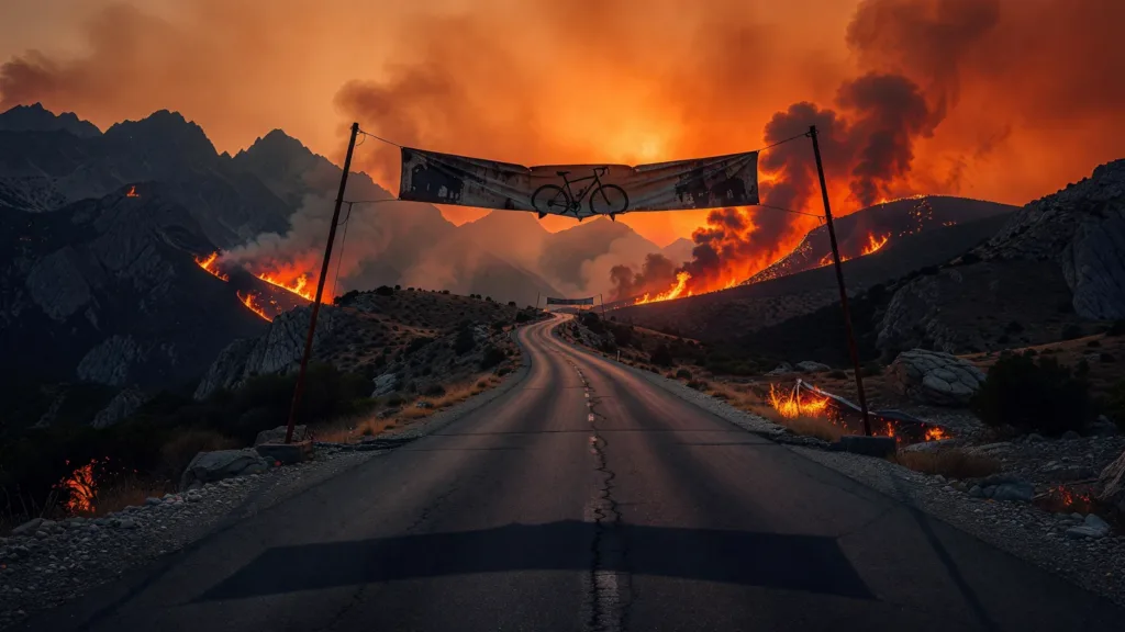 Tour de France 2026 : l'étape 3 à huis clos dans les Pyrénées-Orientales à cause d'un incendie géant