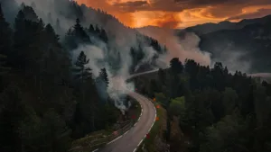Tour de France 2026 : l'étape des Angles privée de public à cause d'un incendie géant