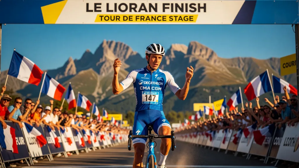 Tour de France 2026 : Paul Seixas, 19 ans, troisième au Lioran derrière Pogačar
