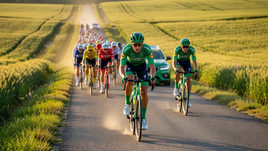 Tour de France 2026 : Pedersen sécurise le maillot vert après une crevaison au kilomètre 4