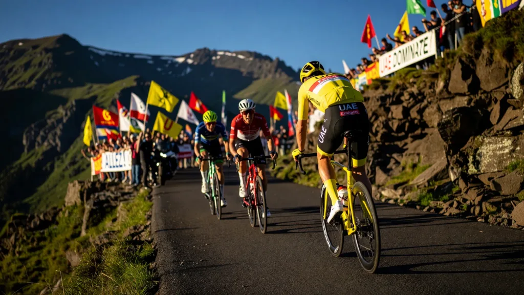 Tour de France 2026 : Pogacar s'impose au Lioran et creuse l'écart sur Vingegaard
