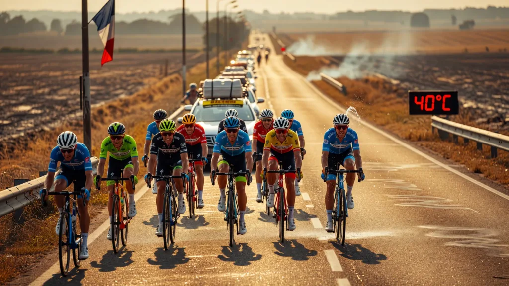 Tour de France 2026 : quand la canicule réécrit le parcours
