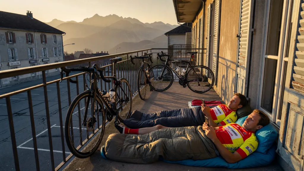 Tour de France 2026 : quand les coureurs dorment sur leur balcon faute de climatisation