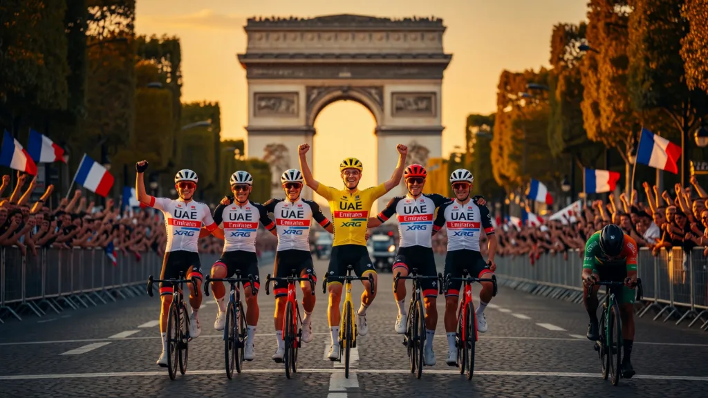 Tour de France 2026 : UAE empoche 832 750 €, Picnic PostNL termine avec 12 770 €