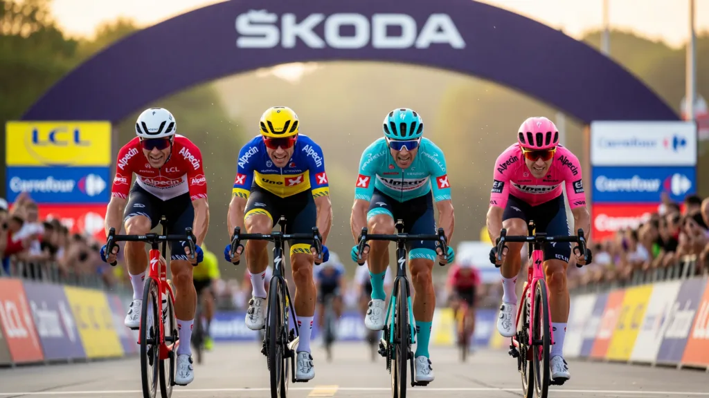 Tour de France 2026 : van der Poel remporte l'étape 9 raccourcie pour canicule