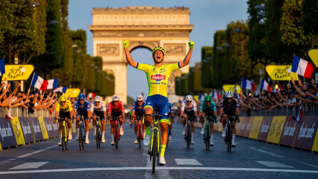 Tour de France 2026 : van der Poel vole l'étape finale à Paris