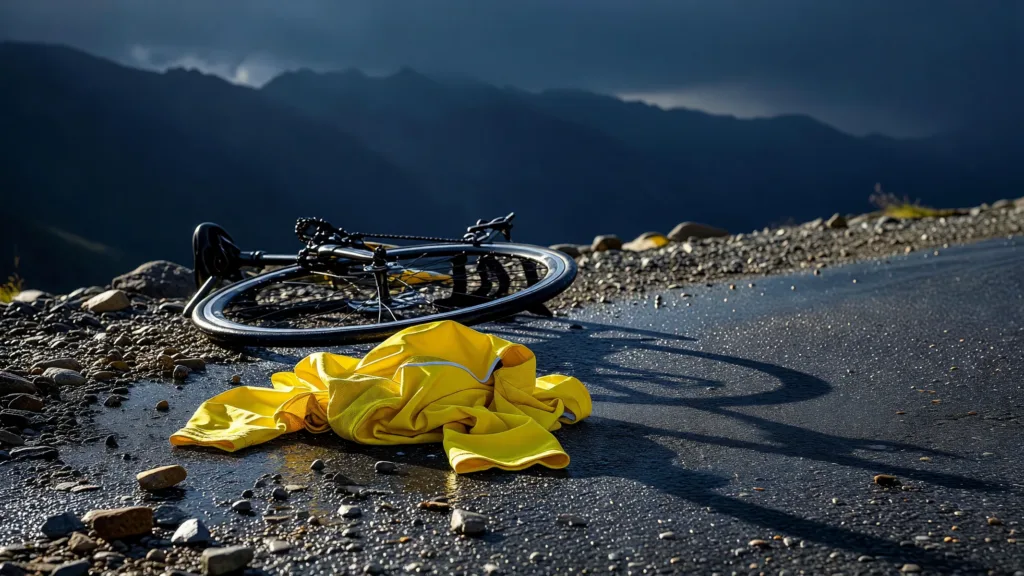Tour de France : chute de Traeen, il perd le maillot jaune