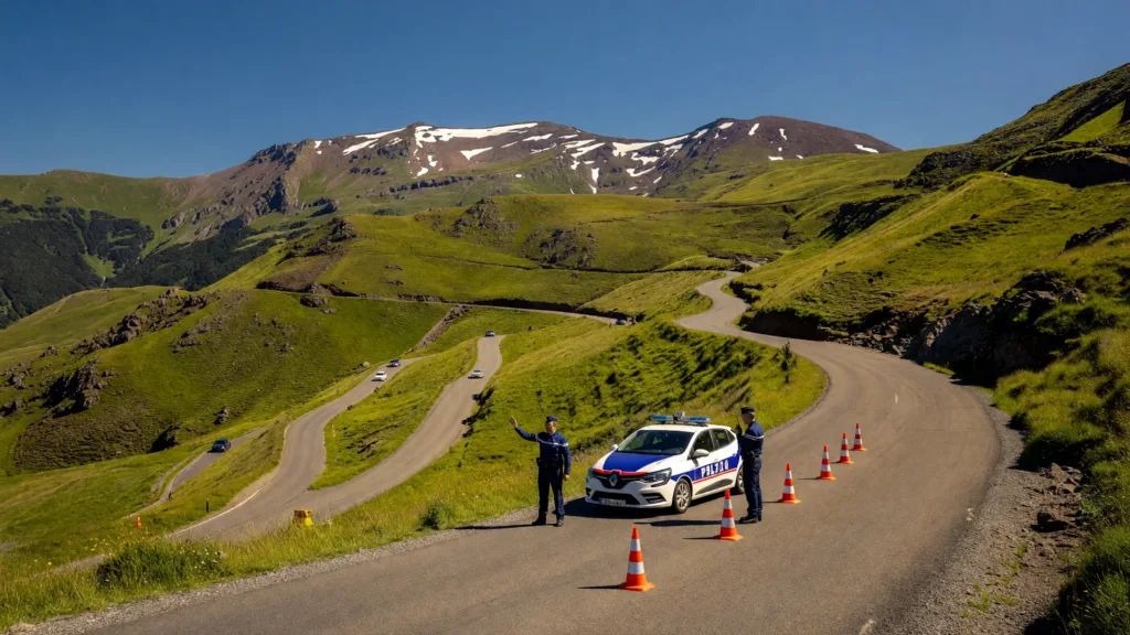 Tour de France : dispositif sécuritaire massif pour l'étape Cantal du 14 juillet