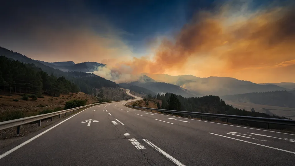 Tour de France : la 3e étape disputée sans public, entre feu et canicule