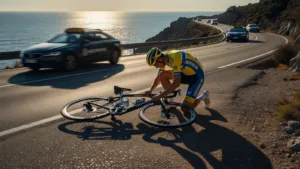 Tour de France : Paul Seixas s&rsquo;offre une 9e place héroïque malgré deux crevaisons