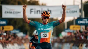 Tour de l&rsquo;Ain : Noa Isidore deuxième à Lagnieu, Beloki s’empare du maillot jaune