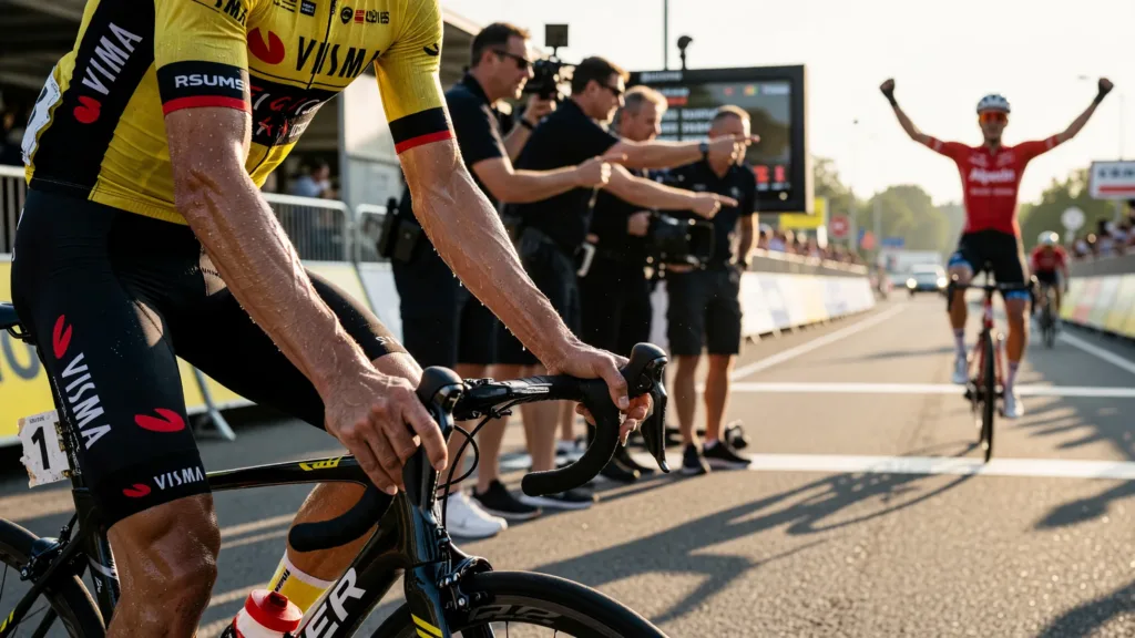 Tour du Danemark : van Aert s'impose au millimètre après 20 minutes de suspense