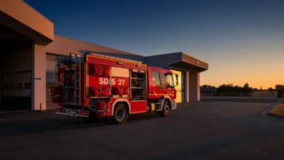 Tours : 20 pompiers du SDIS 37 partis en renfort dans le Var