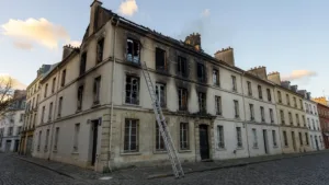 Troyes : incendie dans une maison en travaux avenue Anatole France