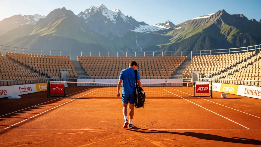 Tsitsipas bat Rinderknech et file en demi-finale à Gstaad