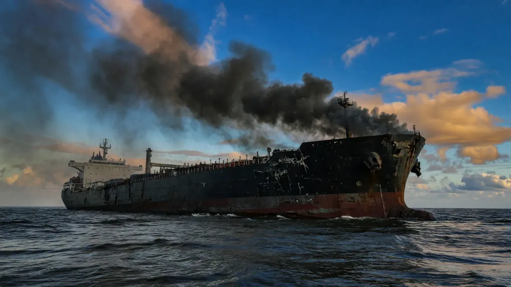 Ukraine : 105 navires russes frappés en huit jours, la flotte fantôme saignée en mer d'Azov