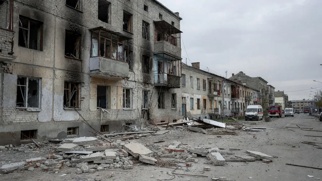 Ukraine : frappes meurtrières à Zaporijjia et offensive russe sur Sloviansk