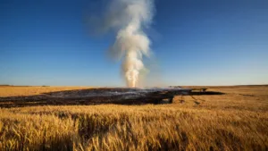 Val-d&rsquo;Oise : 16 hectares brûlés à Arronville, la D188 fermée