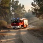 Val-d'Oise : 40 pompiers du SDIS 95 en renfort contre les feux dans le Sud