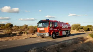 Val-d&rsquo;Oise : les 10 pompiers du SDIS 95 toujours mobilisés à Millas