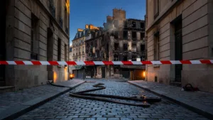 Valence : incendie rue Faventines maîtrisé, 48 personnes relogées