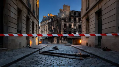 Valence : incendie rue Faventines maîtrisé, 48 personnes relogées