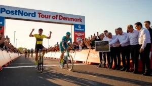 Van Aert s'impose à la photo-finish au Danemark