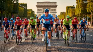 Van der Poel pulvérise le sprint sur les Champs-Élysées
